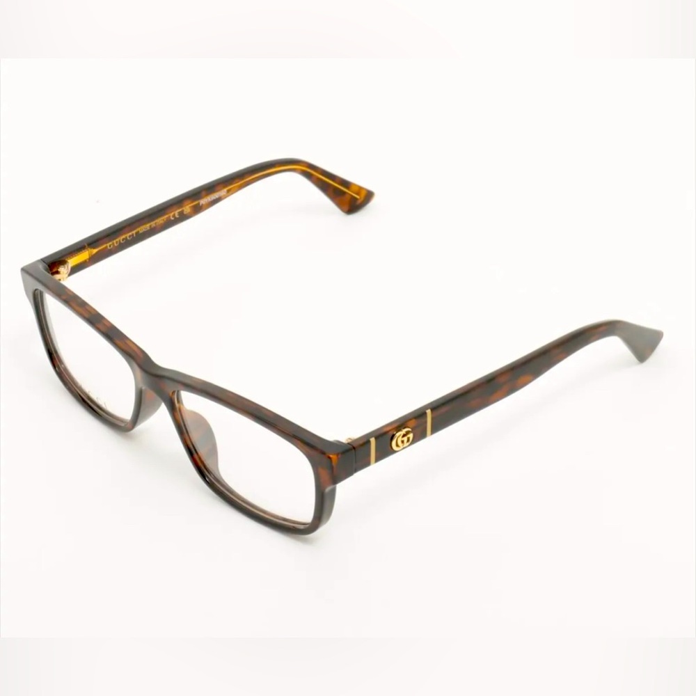 Gucci Glasses Brown Tortoise GG0640OA - Picture 2 of 3